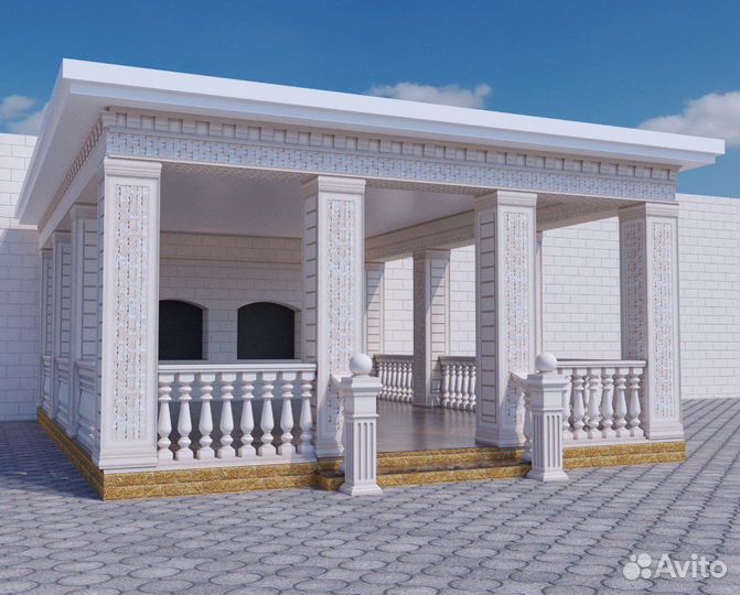 Балясины из камня