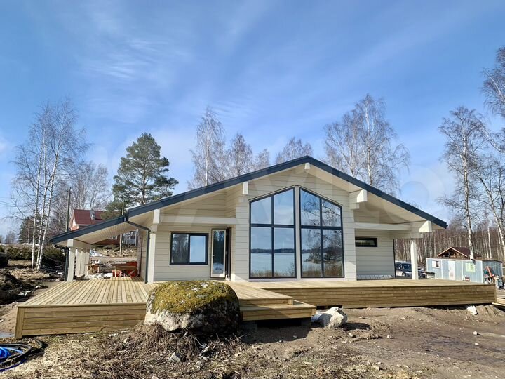 Коттедж 165 м² на участке 15 сот.