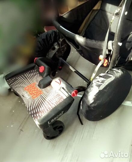 Подножка для второго ребенка на коляску