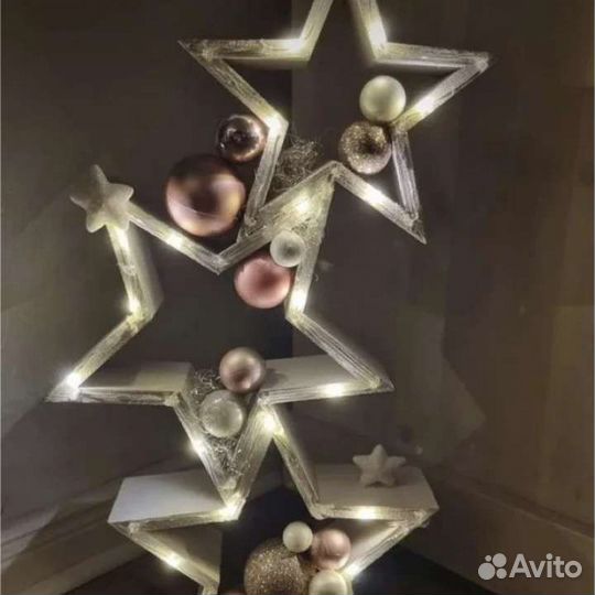 Подсвечник из дерева