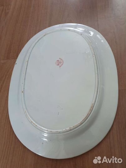 Блюдо антикварное т-ва Кузнецова