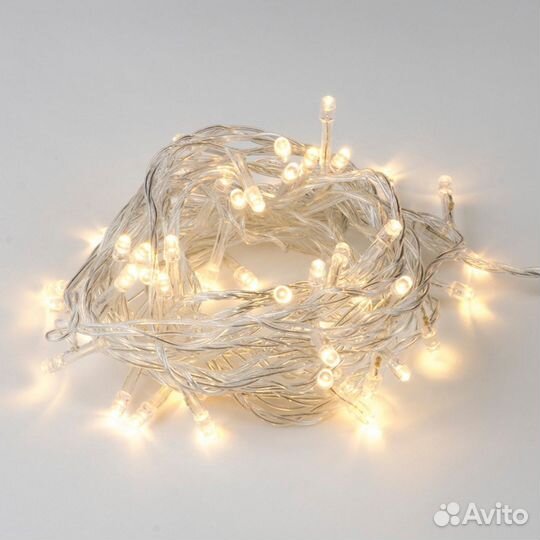 Гирлянда светодиодная с контроллером 5м