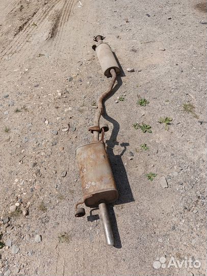 Глушитель Nissan Juke Ниссан жук