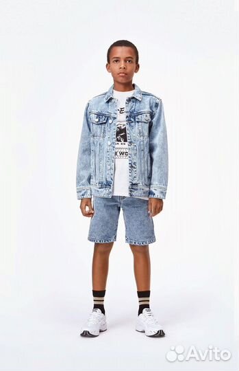 Новые джинсовые шорты Molo 128