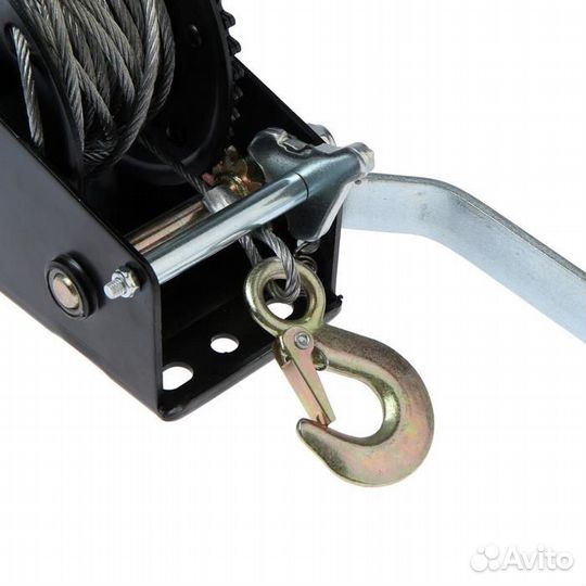 Лебедка ручная тундра шестер 1000кг; 59714