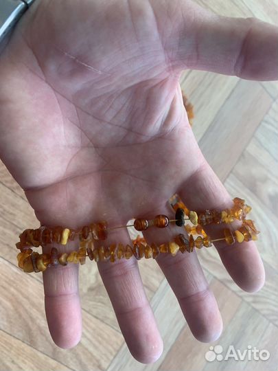 Бусы янтарь СССР