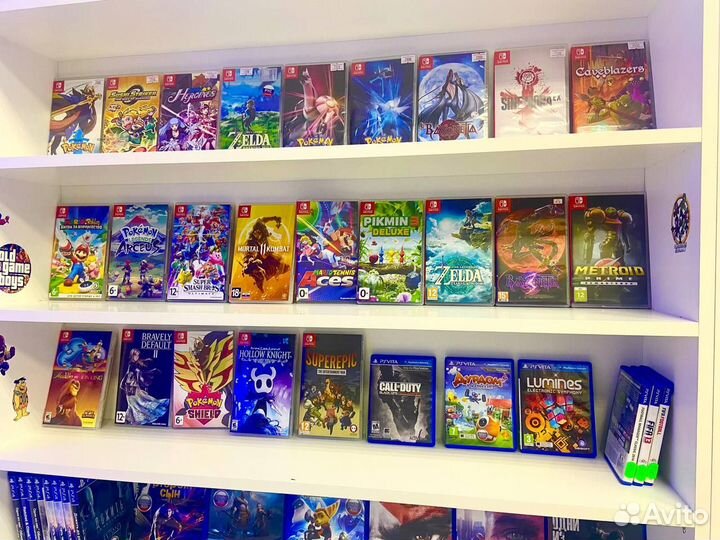 Обмен и прокат игр для Nintendo Switch