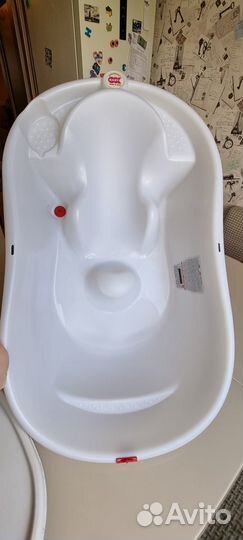 Детская ванночка для купания с горкой