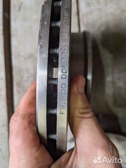 Диски тормозные ferodo ddf1603