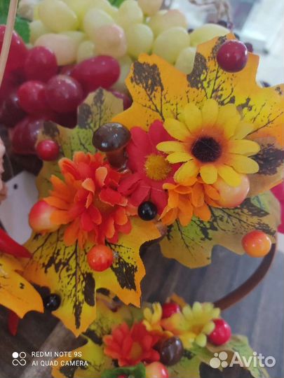 Ободок и заколки