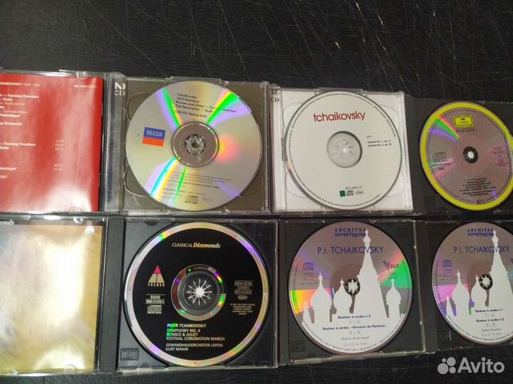 Чайковский фирменные издания на CD