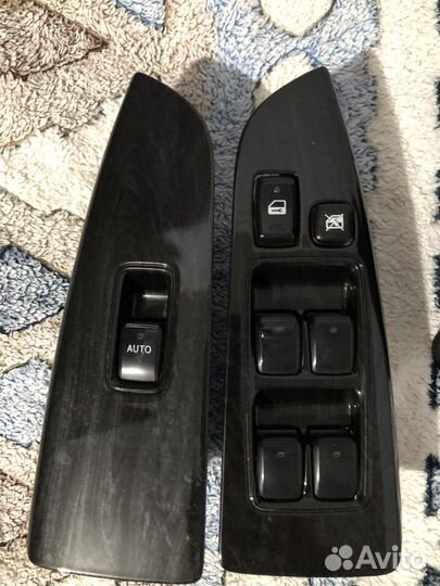 Наклдаки стеклоподьемников с блоками прадо 120