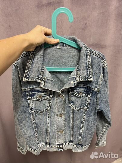 Джинсовая куртка для девочки