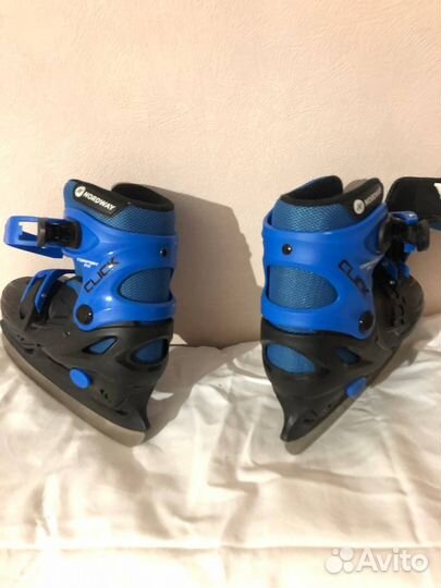 Коньки детские раздвижные nordway 30 33