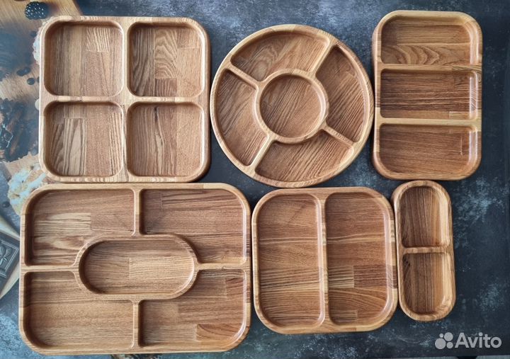 Менажница из дерева