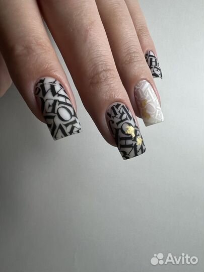 Архитектурный Маникюр 45 мин,Наращивание
