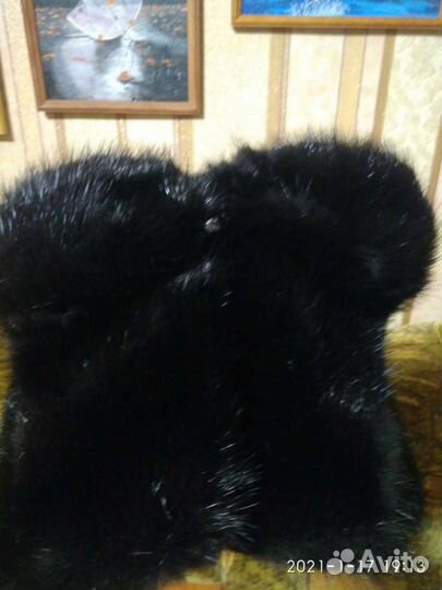 Шапка норковая женская