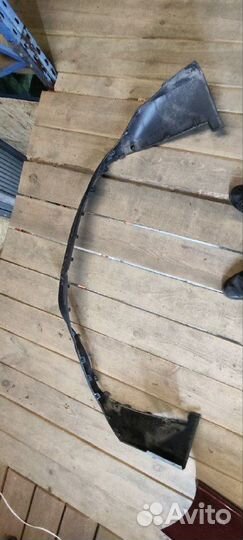 Спойлер заднего бампера BMW x3