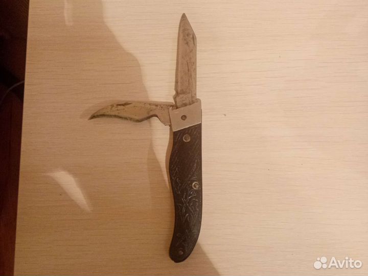 Нож охотничий складной СССР