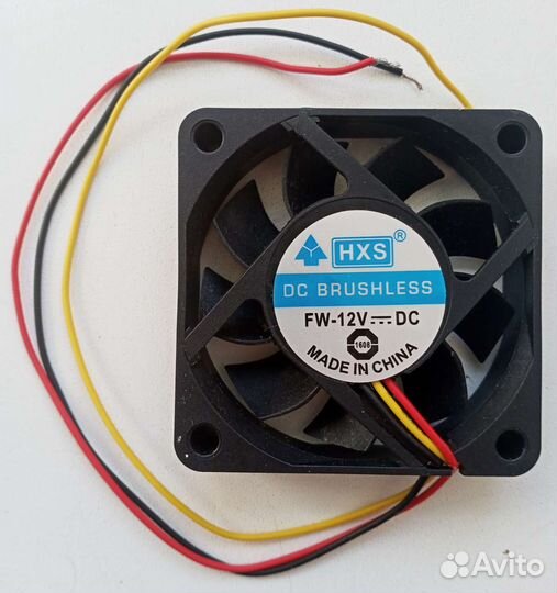 Кулер для компьютера 60x60x15 мм