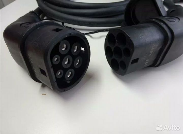 Зарядный кабель Harting type 2 доставка бесплатно