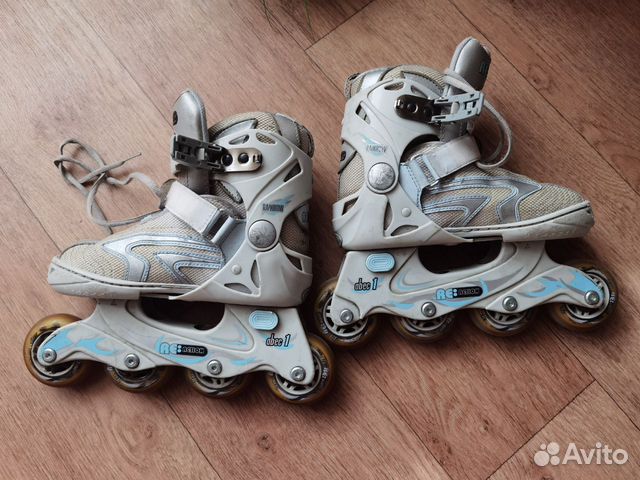 Роликовые коньки детские раздвижные 29-33 размер