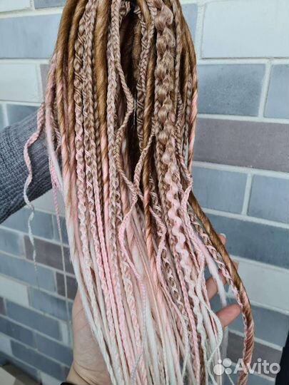 Комплект де косы и дреды