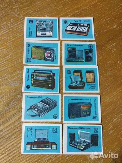 Этикетки спичечные СССР