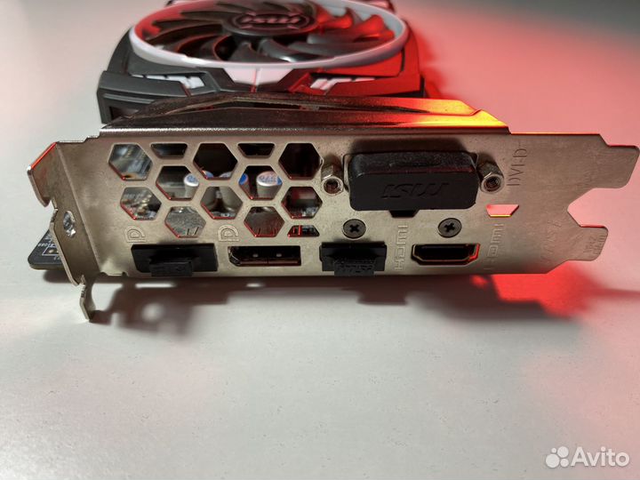 Видеокарта AMD rx580 8gb MSI Armor OC