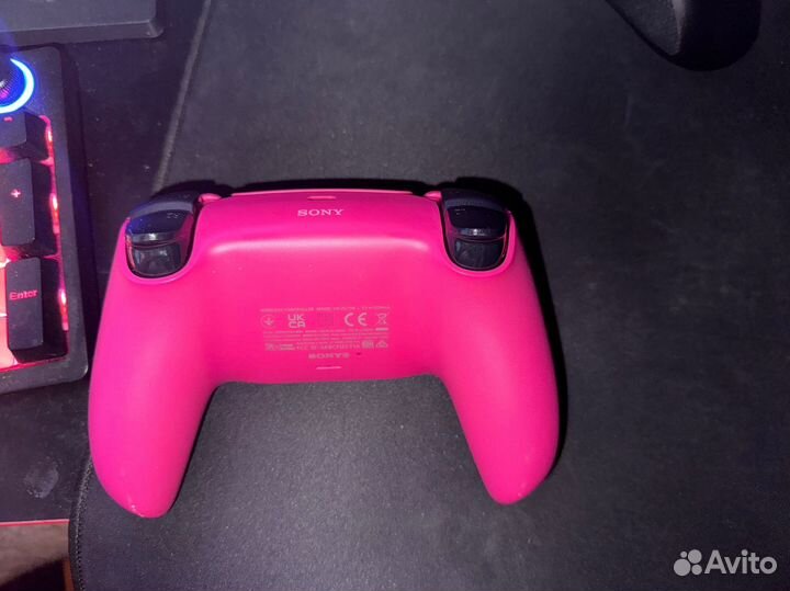 Джостик ps5 розовый