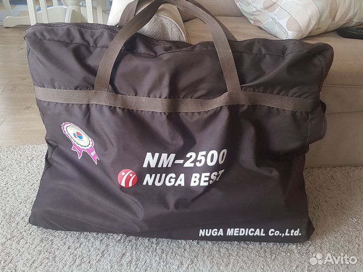 Турманиевый мат Nuga Best NM 2500 + подушка