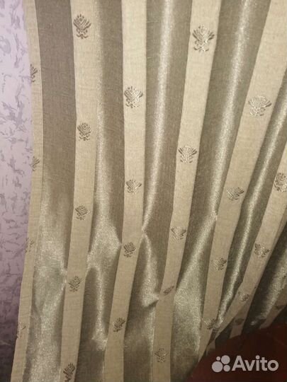 Комплект шторы и тюль