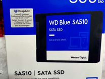 Ssd WD blue на 500gb гарантия 1 год