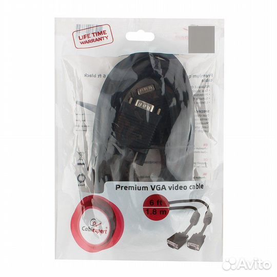 VGA кабель Cablexpert CC-ppvga-6B