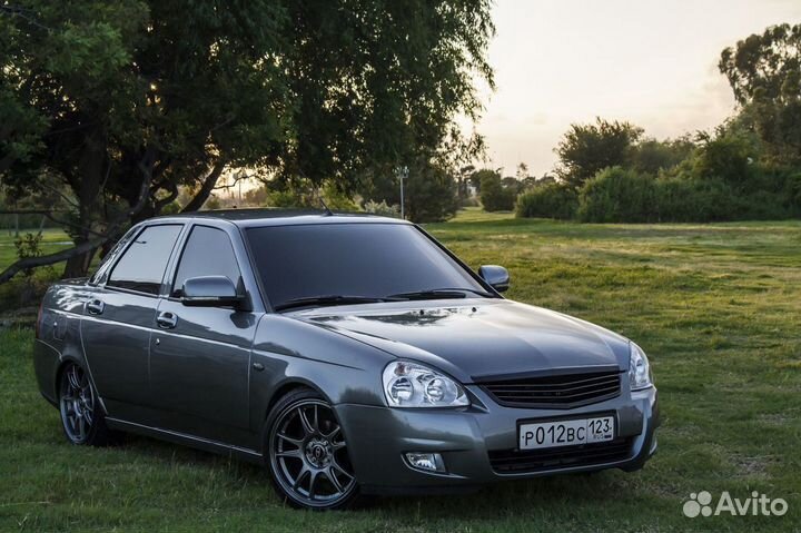 Крыло пластиковое под покраску Лада Приора