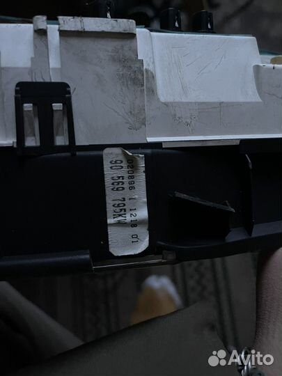 Opel vectra b панель приборов правый руль