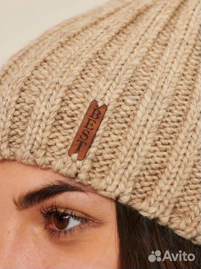 Комплект шапка и снуд женский зимний