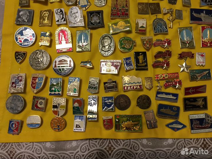 Значки СССР в ассортименте