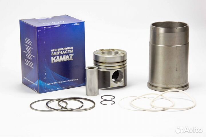 Гильза, поршень, п/п, п/к /KAMAZ/ 
