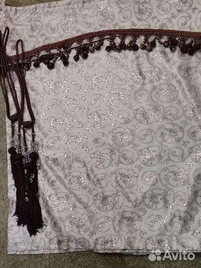 Шторы комплект с лабрекеном