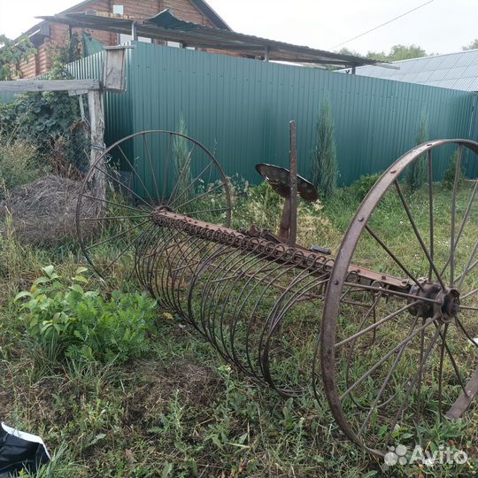 Косилка конная, конные грабли