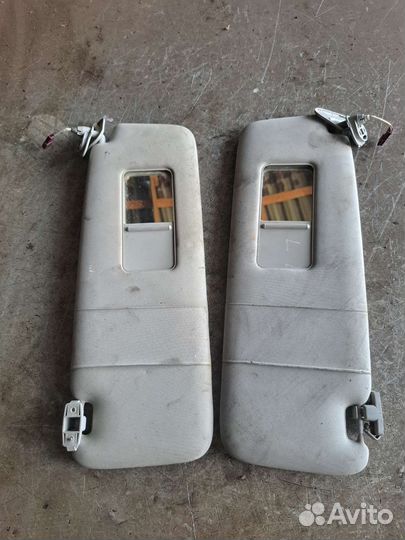 Козырёк солнцезащитный на BMW E65 E66