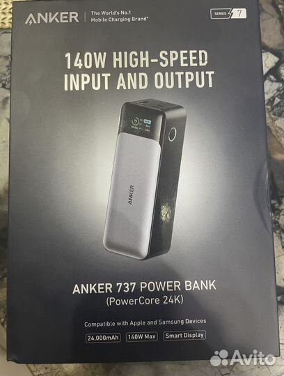 Anker 737 Внешний аккумулятор (140 Вт; 24000 mah)