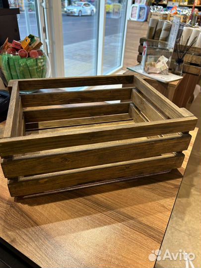 Ящик декоративный деревянный