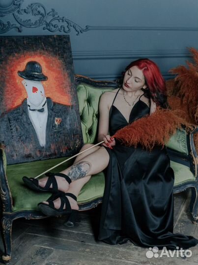 Картина из серии Люди «Человек-туз»