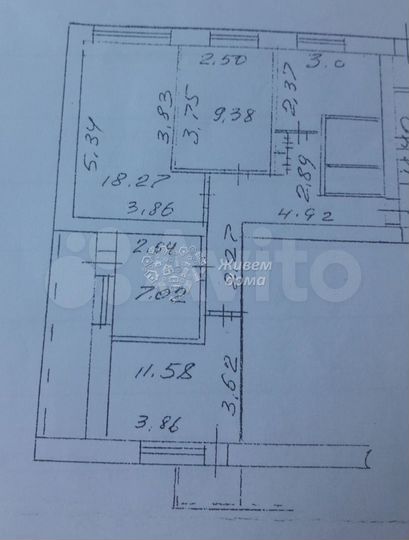 4-к. квартира, 70,7 м², 1/9 эт.