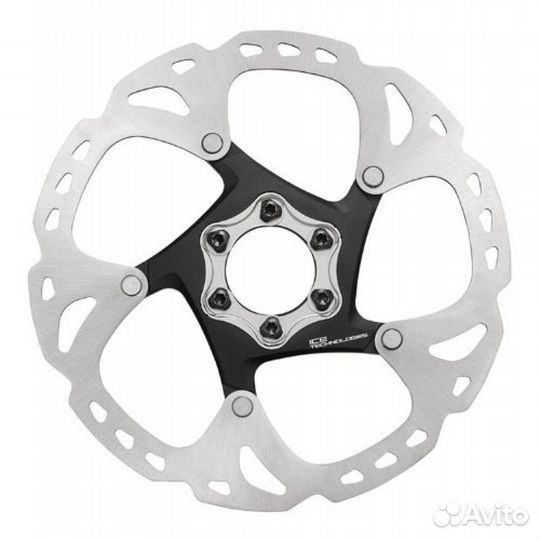 Тормозной диск Shimano XT, RT86, 160мм, 6-болт