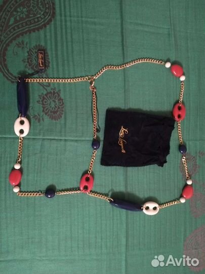 Ремень-цепь Luisa Spagnoli (золотой пояс)