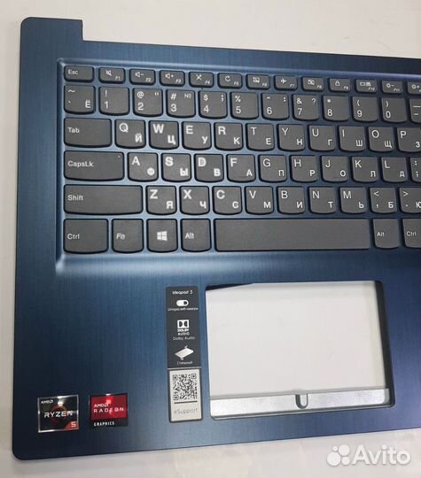 Верх. часть с клав. Lenovo 3-14ADA05 (AM1JU000300)