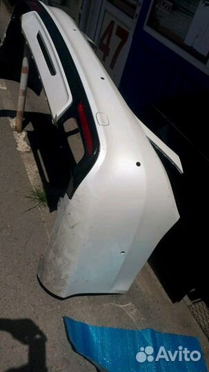 Бампер задний мерседес 222